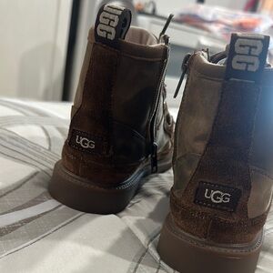 UGG Chocolate Suede Ankle Boots
